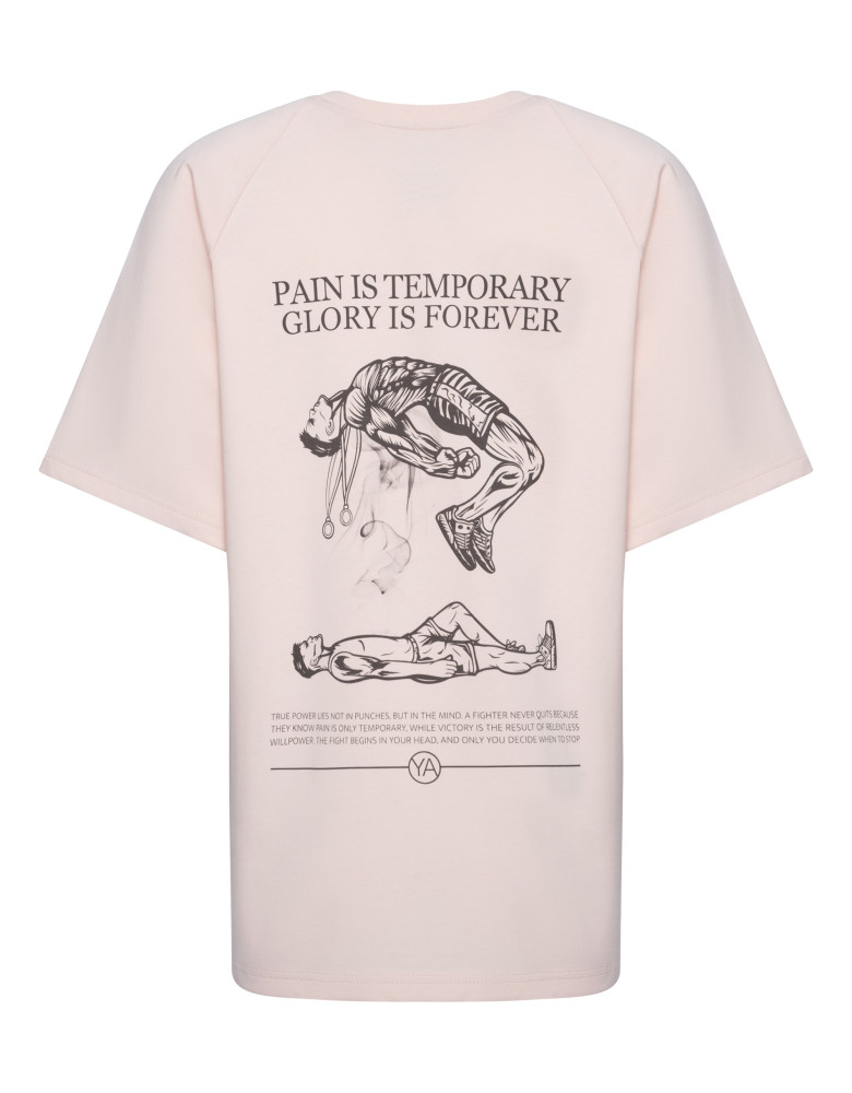 REBORN футболка рожева