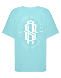 CORE T-shirt blue with white logo