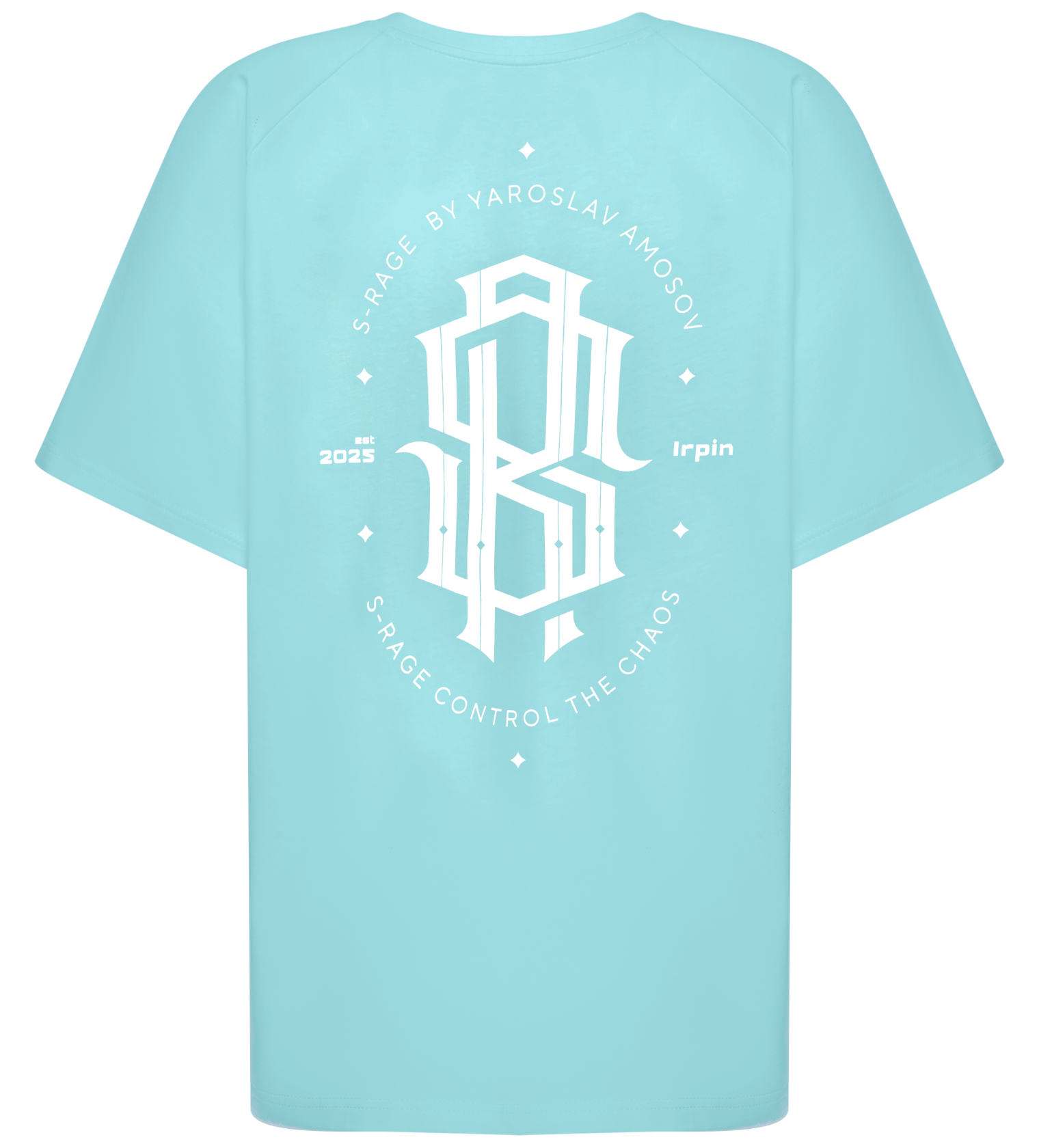 CORE T-shirt blue with white logo